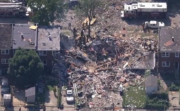 Al menos un muerto y dos heridos críticos en una escalofriante explosión en Baltimore