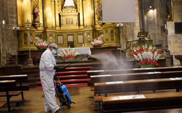 Un día de la Virgen sin fiesta multitudinaria en Begoña