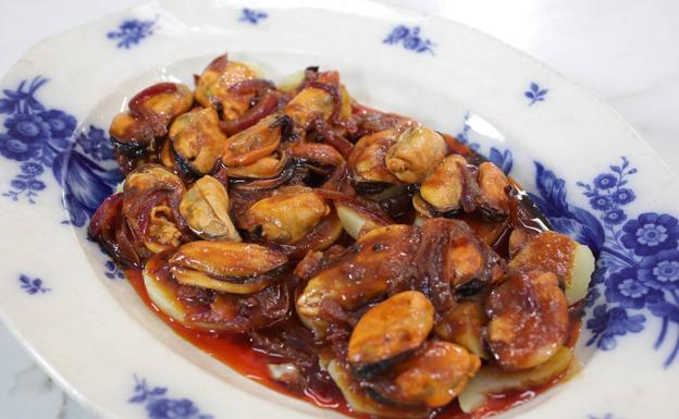 Mejillones en escabeche