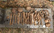 Aranzadi localiza los restos del gigante de Altzo