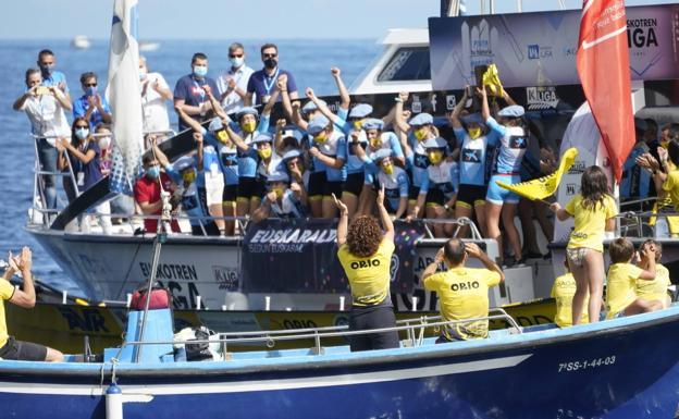 Orio redondea la Liga con un recital de Zarautz