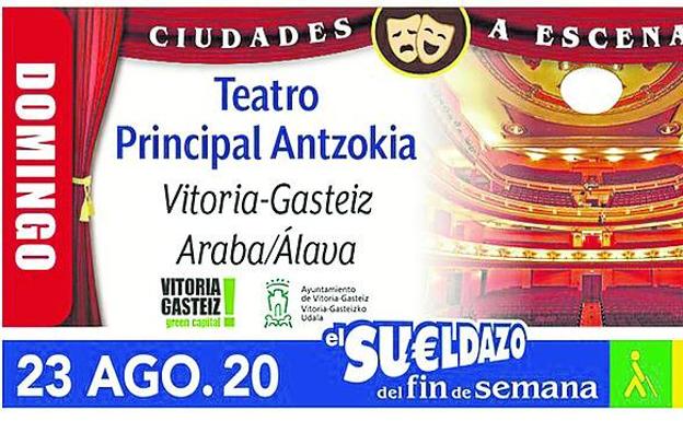 El Teatro Principal ilustra el 'Sueldazo' de la ONCE