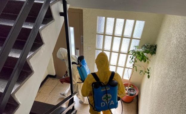 La DYA pide donaciones de material de desinfección ante la segunda oleada del coronavirus