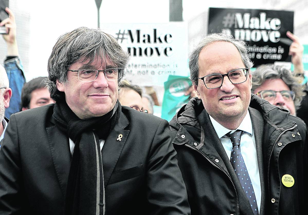 Puigdemont se desvincula del legado de Convergència al marcharse del PDeCAT