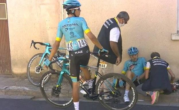 Ion Izagirre se incrusta contra una casa y se retira del Tour