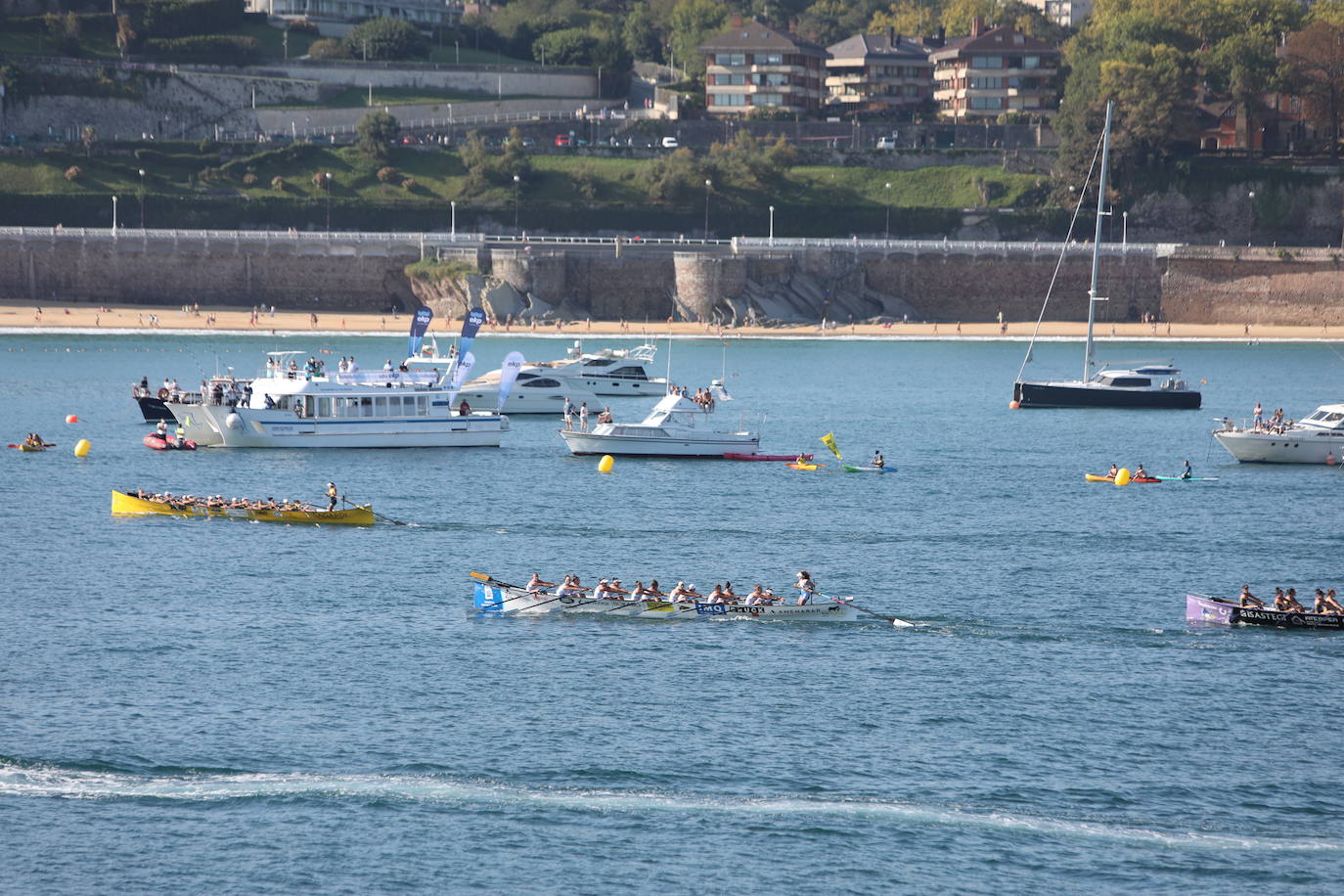 Orio gana la bandera de la concha femenina