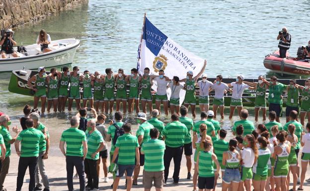 Una imperial Hondarribia no da opción en La Concha