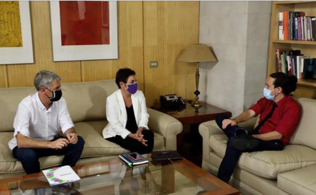 Iglesias sugiere que en la reunión con Bildu abordaron la política penitenciaria