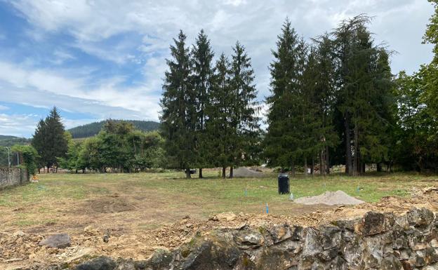 Arranca la transformación del parque Montorra en Elorrio