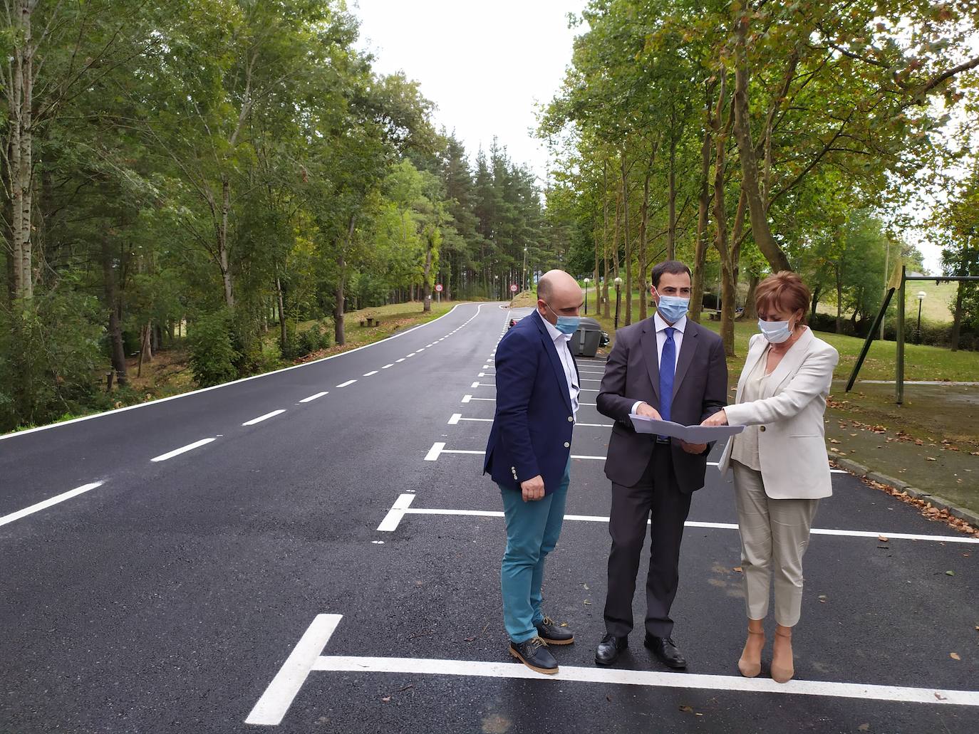 La Diputación finaliza los trabajos de mejora integral de la carretera BI-3621 entre Gordexola y Zalla