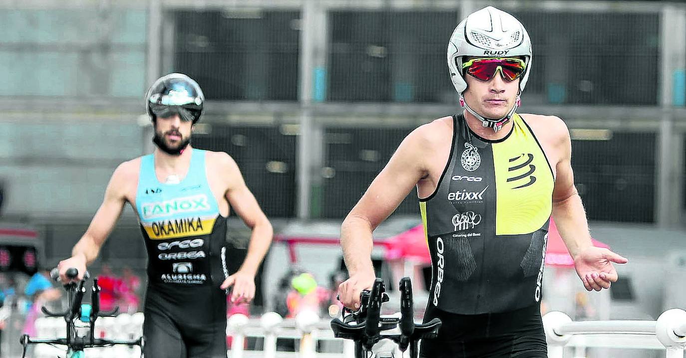 Gómez Noya contra todos en el Bilbao Triathlon