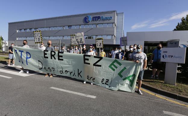 El comité de empresa de ITP pide paralizar la negociación del ERE tras el positivo de uno de sus miembros