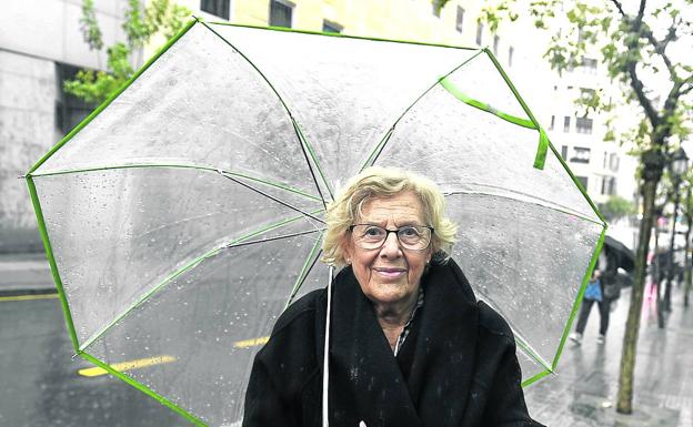 Manuela Carmena: «Tengo amigos de Vox que son una gente magnífica»