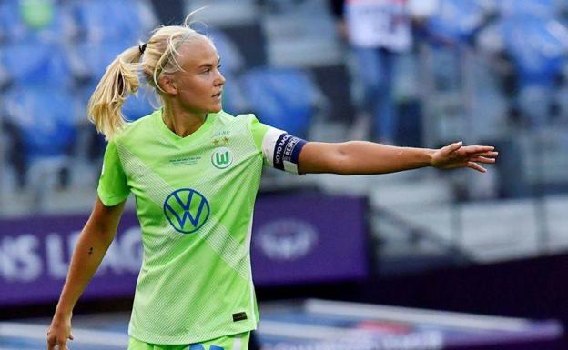 Pernille Harder nombrada mejor jugadora de la Champions