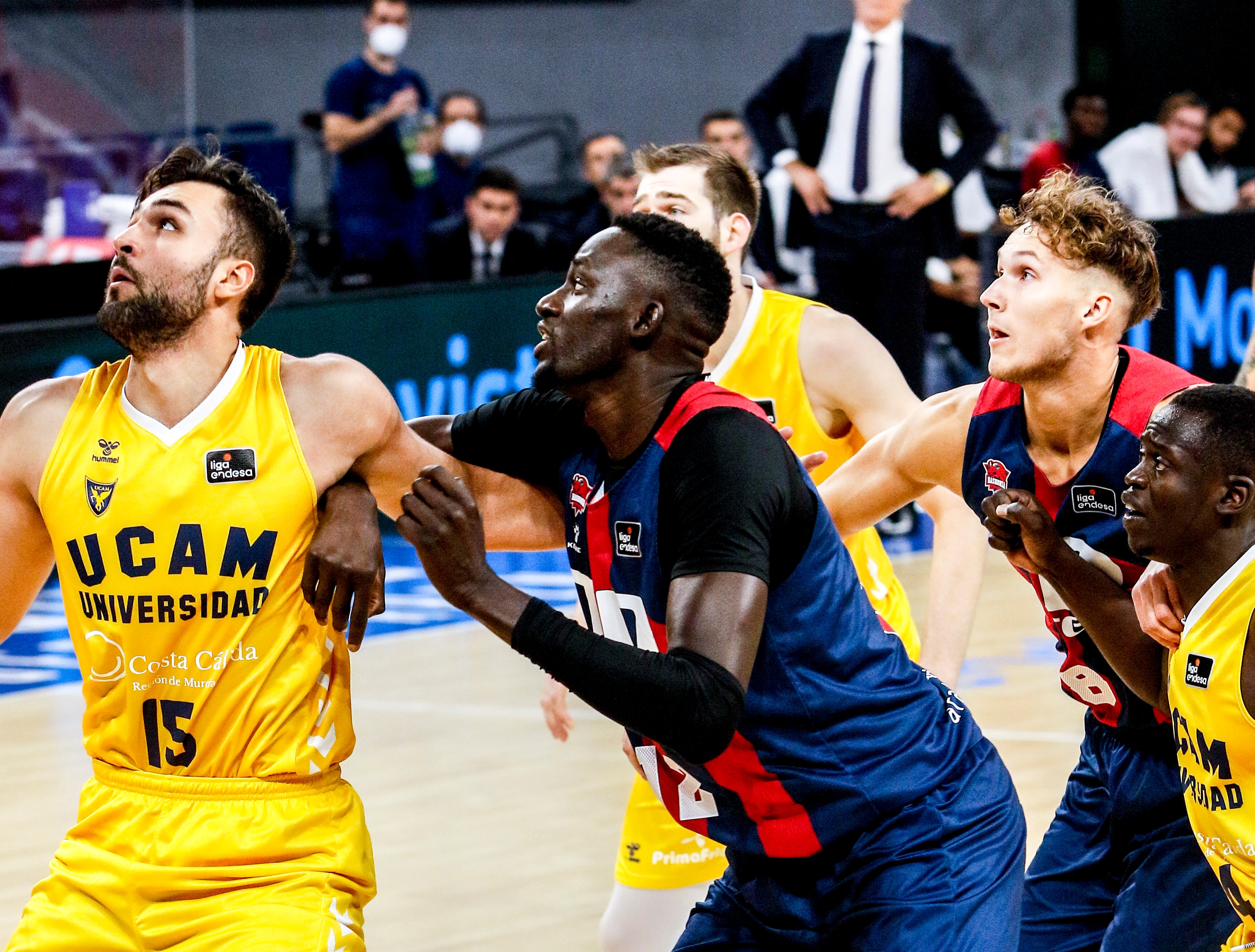 Las mejores imágenes del Baskonia-UCAM Murcia