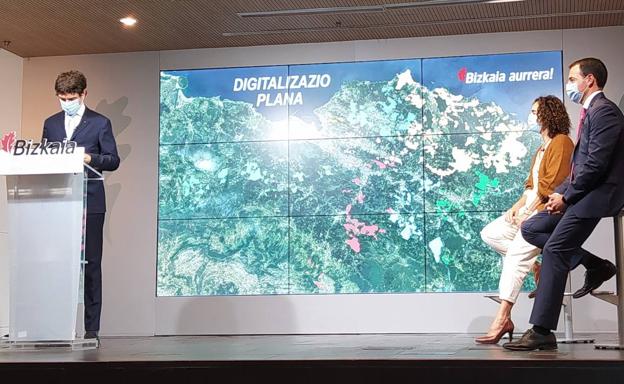 La Diputación quiere que toda Bizkaia disponga de conexión a internet ultrarrápida en 2023