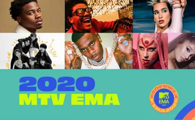 Nominados MTV EMA 2020: lista completa
