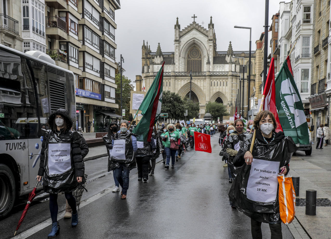 Primer día de huelga en las residencias privadas por unos salarios que no llegan a mileuristas