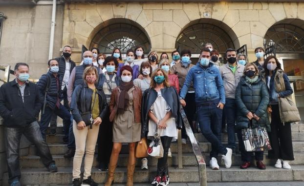 Comerciantes de Sestao se reúnen con el alcalde y reclaman «ayudas justas para todos»