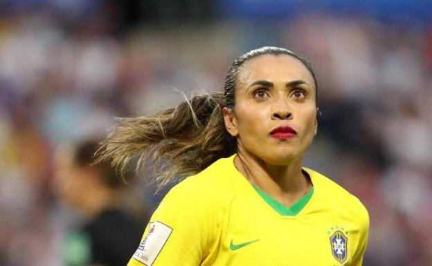 Marta Vieira tendrá una estatua junto a la de Pelé