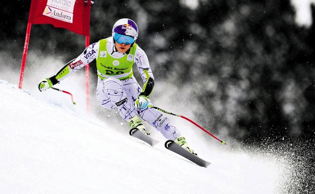 Lindsey Vonn se planteó ser piloto de F1 pero lo rechazó por las cláusulas antiembarazo