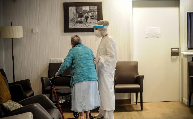 Fallece un anciano por coronavirus en las residencias de Bizkaia