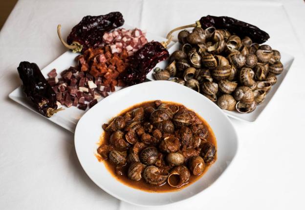 Caracoles, delicioso y sanísimo manjar