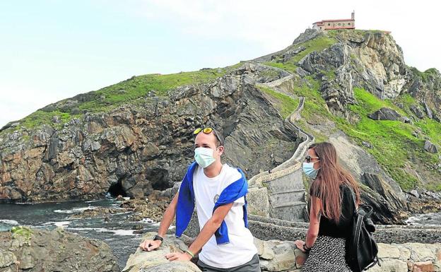 Se desploman las visitas a Gaztelugatxe