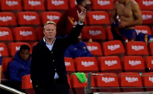 Koeman, sobre Messi: «No tengo ni una queja»