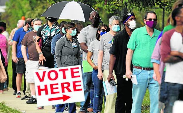 El presidente contra el voto por correo