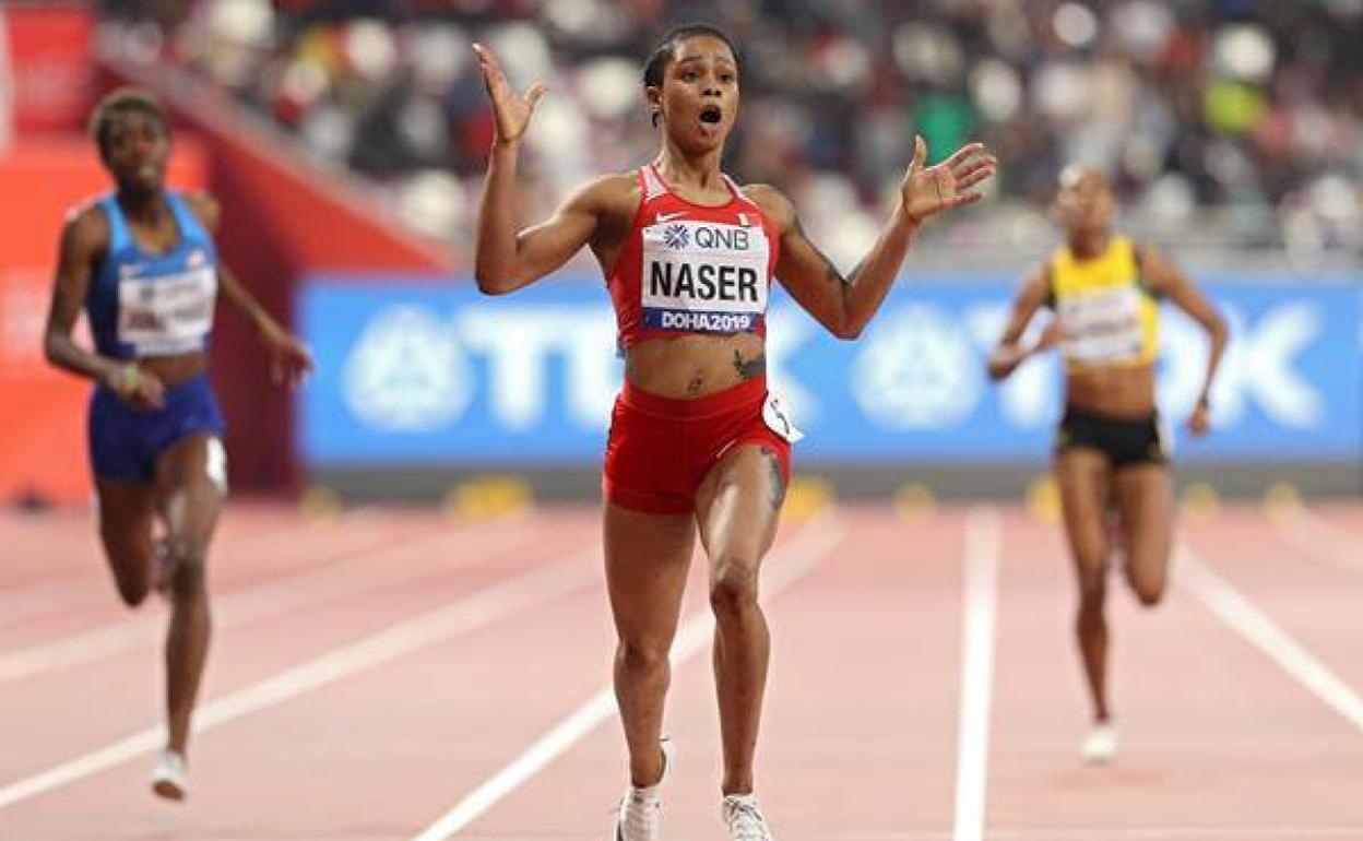 Salwa Eid Naser, Campeona en Doha