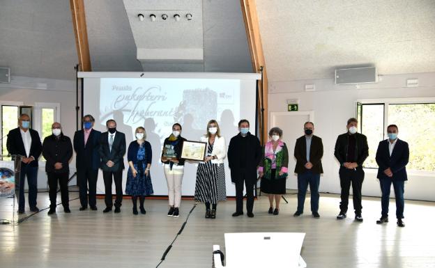 El hotel Amalurra de Arcentales recibe el premio Enkarterri Hoberantz