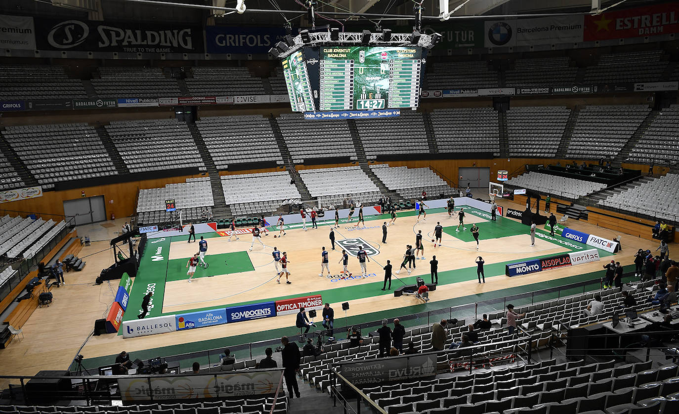 El Joventut-Baskonia, en imágenes