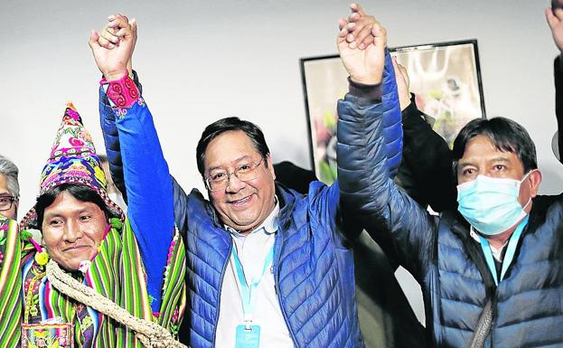 El recuento final confirma la victoria de Luis Arce en Bolivia