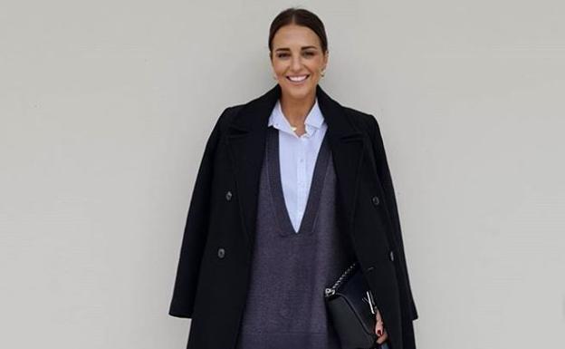 Paula Echevarría estrena la prenda de punto que vas a ver por todas partes