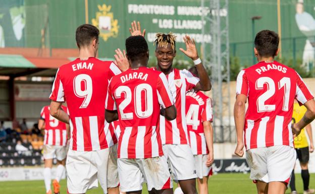 El Bilbao Athletic se impone en el festival de goles de La Florida