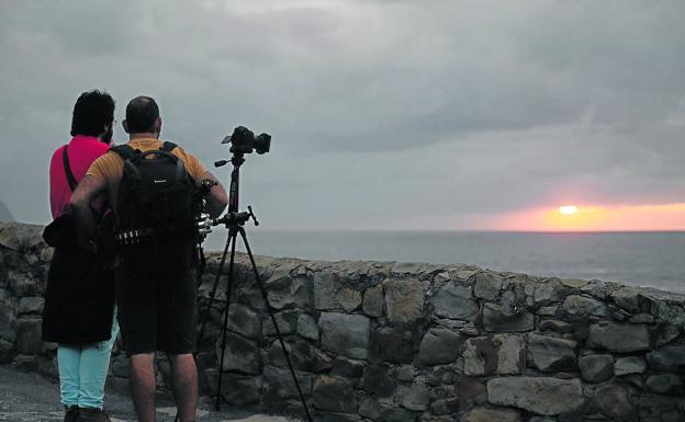 Capturando atardeceres en Euskadi