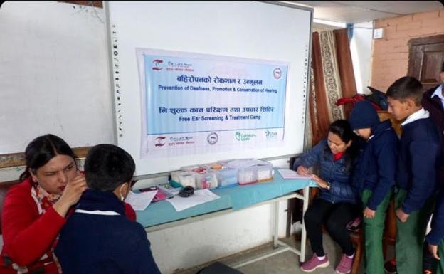 Nepalgo 3.087 ume ikuskatu eta osatu dituzte belarrietako gaixotasunen aurka, Galdakaoko Udalaren laguntzari esker