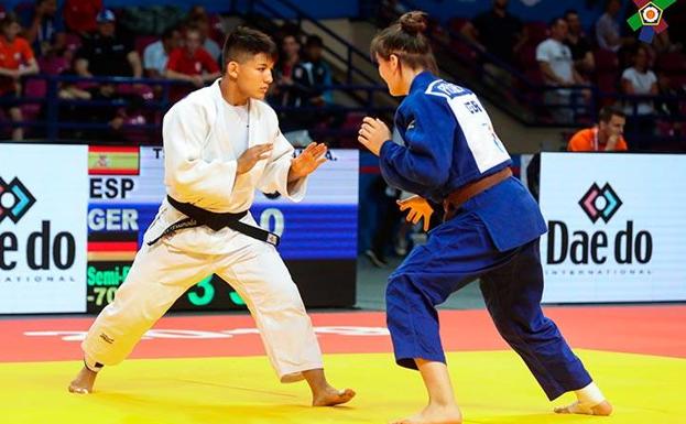 La judoca española Ai Tsunoda se hace con el bronce en el Europeo junior