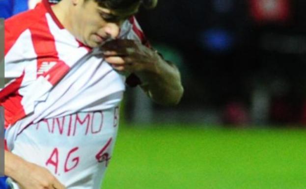 Nico Serrano dedicó su gol al colchonero Granado