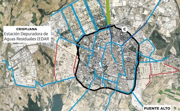 Vitoria conserva 100 kilómetros de tuberías de amianto que sustituirá en los próximos 7 años