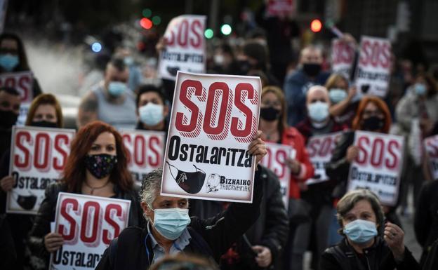 El PP pide al Gobierno vasco un «salvavidas» de 200 millones para la hostelería