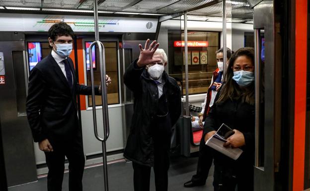 «El metro nos cambió la vida y hay que luchar para seguir un metro por delante», pide Rementeria