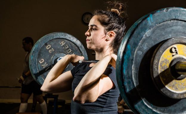 Garoa Martínez, a por medalla al Campeonato de España de halterofilia