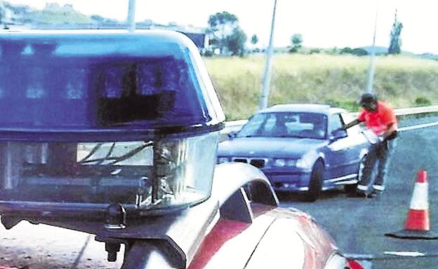 Interceptan a un camionero de Erandio en Navarra y da positivo en cinco drogas