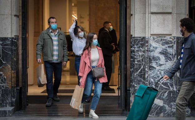 Agotados los 'Bono Comercio' de Bilbao en los distritos de Abando, Ibaiondo, Deusto, Begoña y Uribarri