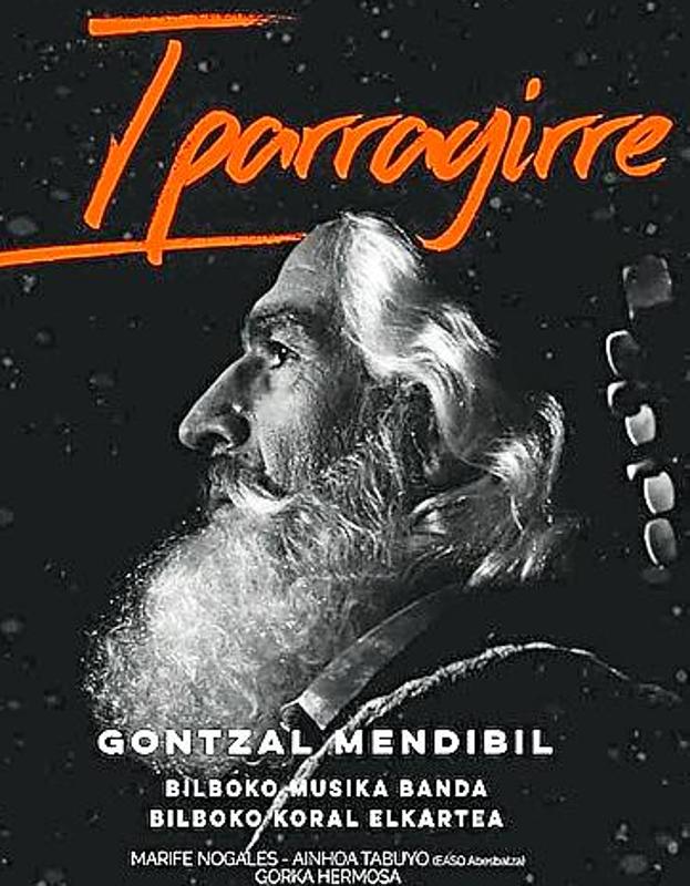 Gontzal Mendibil rendirá homenaje a Iparragirre con un concierto en el Arriaga