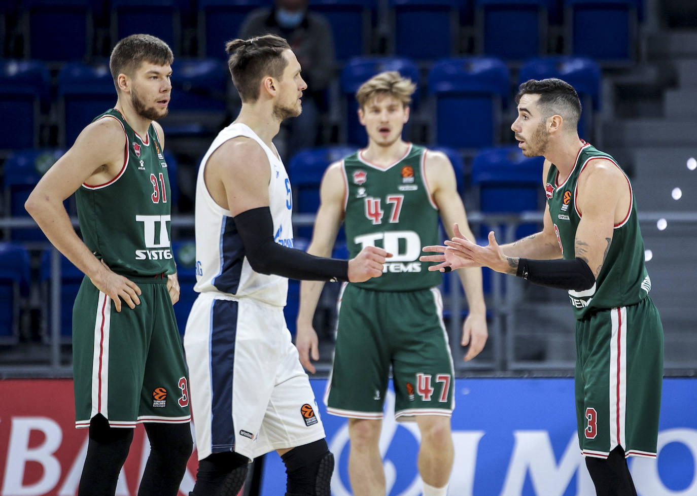 Las fotos del Baskonia - Zenit