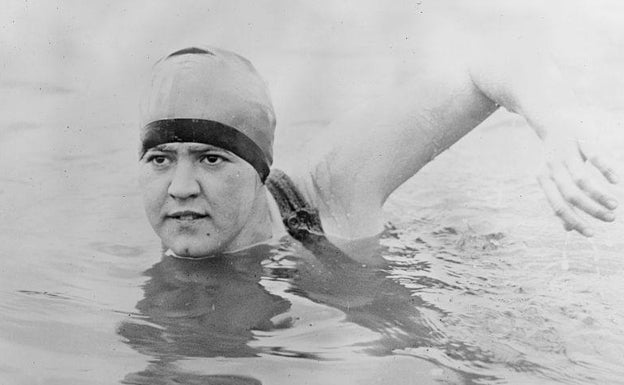 Gertrude Ederle, una historia de superación bajo el agua