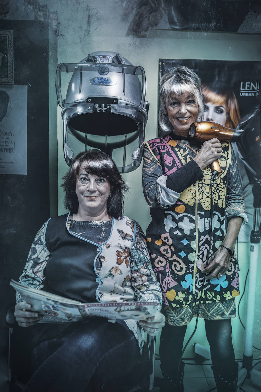 Desde las peluqueras de toda la vida Lucía y Mariluz hasta el tatuador Xabi, así son «las gentes» de San Francisco